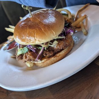 The Henry signature dishes Salted Caramel RollScottish SalmonAll-American Burger
